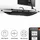 Ultimate Setup Kabelnetz Schreibtisch flexibel - Kabelmanagement Schreibtisch - Kabelkanal - Kabelwanne - cable net black