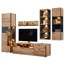 Schöner Wohnen Wandkombination ANDRA - B/H/T ca. 323,00x207,00x53,00