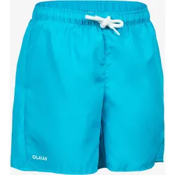 Boardshorts Kinder Jungen 100 hellblau Gr. 116 - 6 Jahre