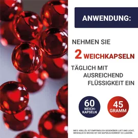 Saint Nutrition Krillöl Omega 3 Astaxanthin Kapseln