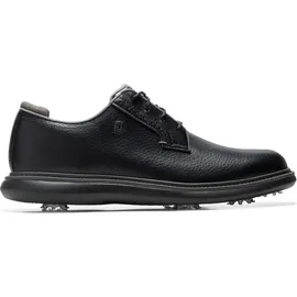 FootJoy Traditions Blucher Herren Golfschuhe Schwarz, - 43
