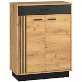 ml meble Kommode Vasco 05 zweitüriger Schrank mit Schublade für den Flur