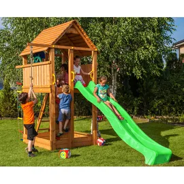 fungoo Spielturm Fortress Grün