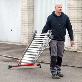 Euroline Premium 30778 Mehrzweckleiter 3 x 10 Sprossen