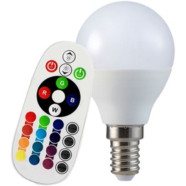 ETC Shop Steh Leuchte Wohn Zimmer Decken Fluter schaltbar Flexo Dimmer Lampe im Set inklusive RGB LED Leuchtmittel