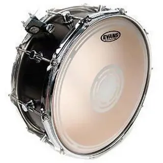Evans Schlagzeug EVANS Edge Control Snarefell 14 mit Alu-Reversedot, Evans Fell-Set weiß