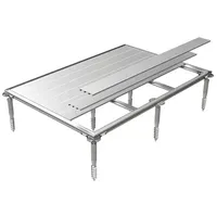 Biohort SmartBase Plus Fundament 140 x 198 x 65 cm Silber