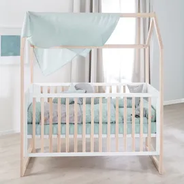 ROBA BAUMANN Roba Hausbett 70x140cm Buche natur Holz weiß