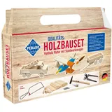 Pebaro 465 - Holzbauset im praktischen Tragegriff-Karton