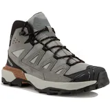 Salomon X Ultra 360 Leather Mid GORE-TEX Grau/Silber 40