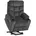 MCombo Fernsehsessel 7286 Stoff 85 x 104 x 94 Dunkelgrau elektrisch mit Aufstehhilfe