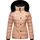 Marikoo Damen Outdoor Winter Steppjacke mit abnehmbarer Kapuze Qesraa