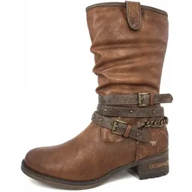 Mustang Damen Stiefelette Warmfutter 1139-624, Größe:38 EU, Farbe:Braun