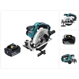 Makita DSS 611 M1 Akku Handkreissäge 18 V 165 mm + 1x Akku 4,0 Ah - ohne Ladegerät