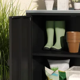 casa.pro Bolognano 92 x 80 x 50 cm Schwarz
