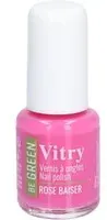 Vitry Vernis be green rose baiser À Ongles New 6 ml