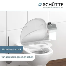Schütte WC-Sitz Duroplast Weiß