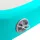 vidaXL Aufblasbare Gymnastikmatte mit Pumpe 500x100x20 cm PVC Grün