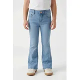 Only Kogroyal Life Reg Flared Pim020 Light Blue 128