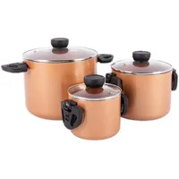 Bo-Camp Slauson Topfset, 3-teilig, bronze