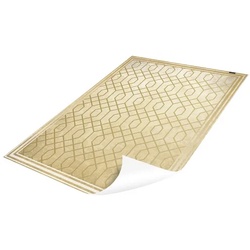 mySPOTTI Vinyl Teppich »Elly«, BxL:65 cm x 85 cm, beige
