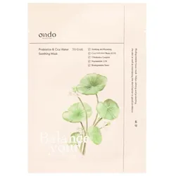 ONDO | Probiotics & Cica Water Soothing Mask To-Dak - 25 g 25 g