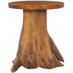 Couchtisch Massivholz Teak 2 | vidaXL : Farbe - Natürliche Holzfarbe