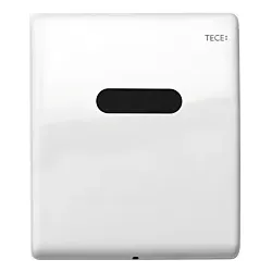 TECEplanus Urinal Betätigungsplatte 9242356 weiss glänzend, Elektronik, 6 V-Batterie