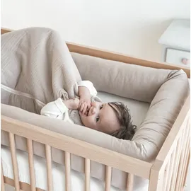 Julius Zöllner Zöllner Babyschlafsack Musselin Sand 50/56