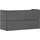 Hansgrohe Waschtischunterschrank 2 Auszüge 118 x 47 x 62 cm Schiefergrau Matt