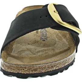 Birkenstock Madrid Big Buckle Nubukleder schwarz 40