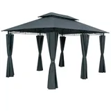 CASARIA Topas 3 x 4 m inkl. Seitenteile anthrazit