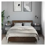 vidaXL Nachttische 2 Stk. Grau Sonoma 40x40x55 cm Holzwerkstoff