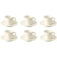 Villeroy & Boch Manufacture Rock Espresso Set 12-tlg. weiß