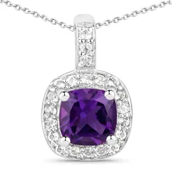 Rafaela Donata Kette Sterling Silber Peridot in Amethyst Damen 
