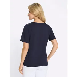 Classic Basics 2-in-1-Shirt Blau 38