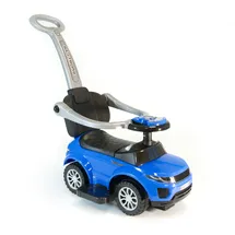 Lemodo Rutschauto blau mit Schiebestange und Sicherheitsbügel,Rutschfahrzeug ab 1Jahr