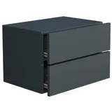 VCM Nachtschrank Anthrazit