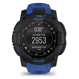 Garmin Instinct 3 AMOLED 45 mm Schwarz / Bolt Blue
