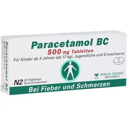 Paracetamol BC 500 mg 20 St