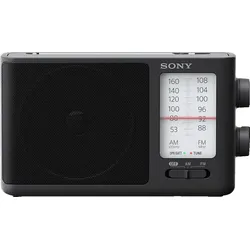 SONY ICF-506 Radio, Analog, FM, AM, Schwarz