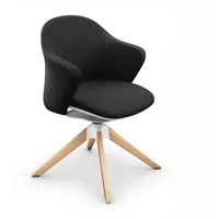 Sedus Schalenstuhl se:flair Polyester Schwarz/Braun