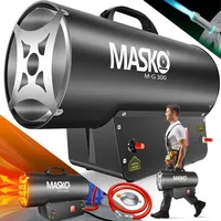 Masko MASKO® Gasheizgebläse Gasheizer Heizkanone Gasheizstrahler Bauheizer Gas Heizgerät