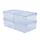 Rotho Stapelbox 18 l 4-tlg. blau/transparent