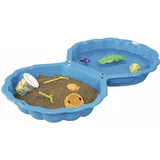 PROGARDEN Sand- und Bademuschel Sandy 2 blau (680920)