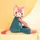 Lilliputiens Jeanne die Katze Weicher Rucksack