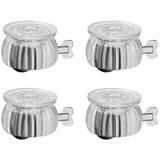 Refttenw Schwerlastrolle Selbstklebende Transportrollen Möbel Rollen mit Sicherheitsschloss, (4-St)