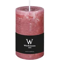 Wiedemann Kerzen Altrosa Stumpenkerze 13 cm