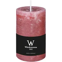 Wiedemann Kerzen Altrosa Stumpenkerze 13 cm