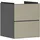 Hansgrohe Waschtischunterschrank 2 Auszüge 48 x 55 x 47,5 cm Schiefergrau Matt/Bronze Struktur